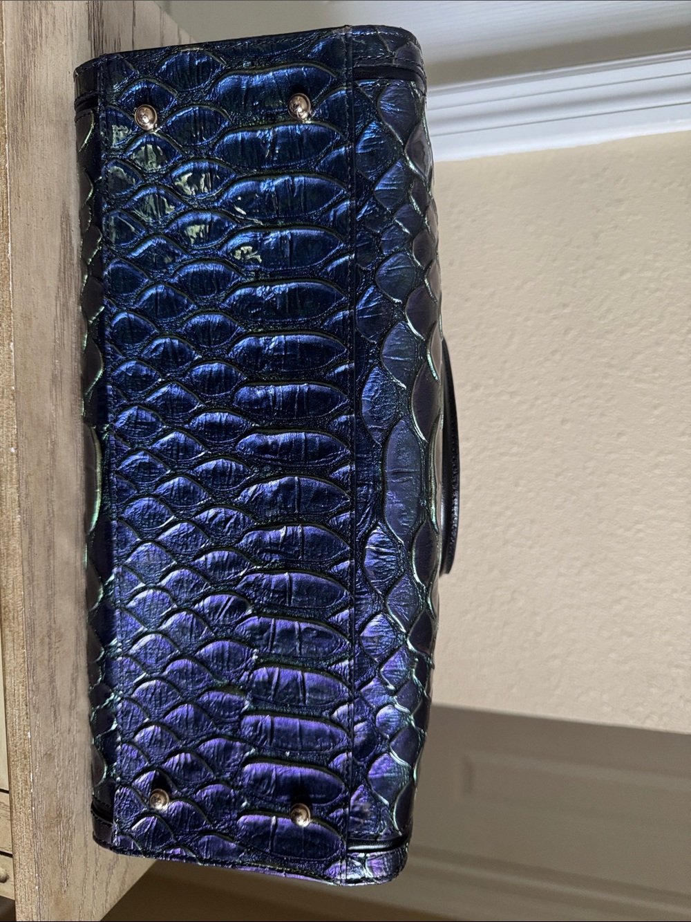 Brahmin Priscilla satchel Ultraviolet Venusian - Picture 7 of 10
